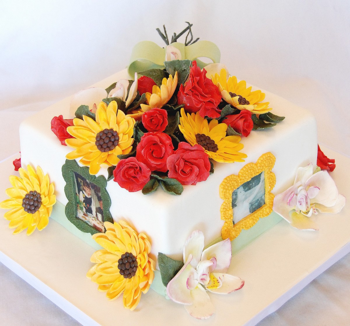 Flower Bouquet Cake